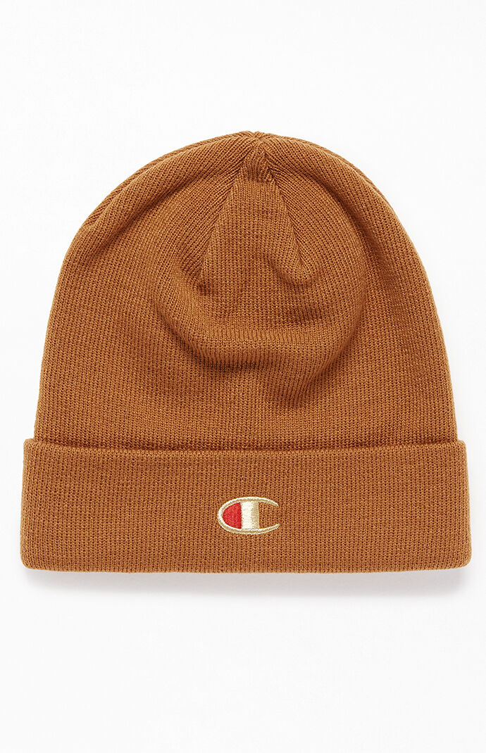 champion script beanie