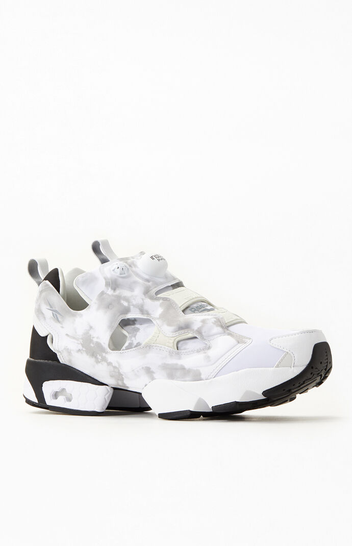 White & Black Instapump Fury OG Shoes