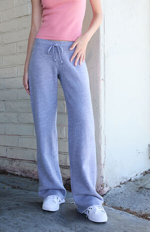 Light Gray Hilary Yoga Baggy Sweatpants image number 2