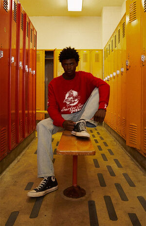 Stranger Things x PacSun Surfer Boy Crew Neck Sweatshirt | PacSun
