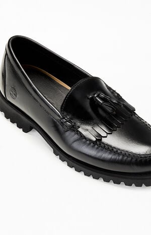 Authentic Leather Tassel Loafers image number 6
