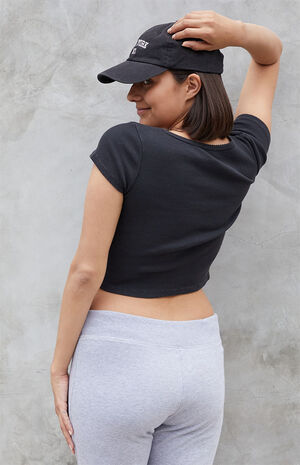 Black Zelly Basic T-Shirt image number 4