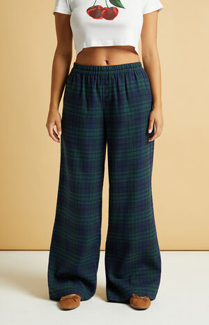 Flannel Boxer Pants image number 1