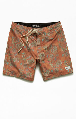 Eco Paisley 17" Boardshorts image number 1