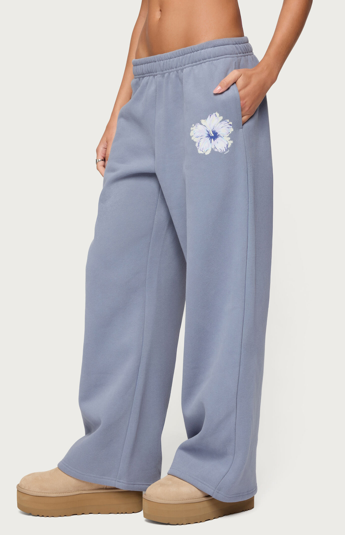 Edikted Tropical Bloom Sweatpants