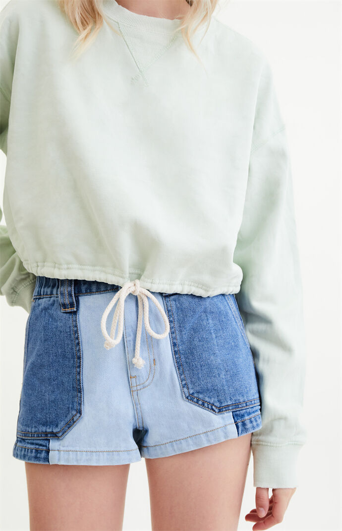 Zion Drawcord Crew Neck Sweatshirt