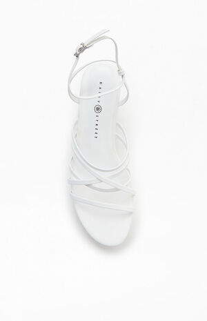 Women's Strappy Platform Heels image number 5