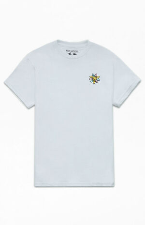 Flower Head Embroidered T-Shirt image number 1