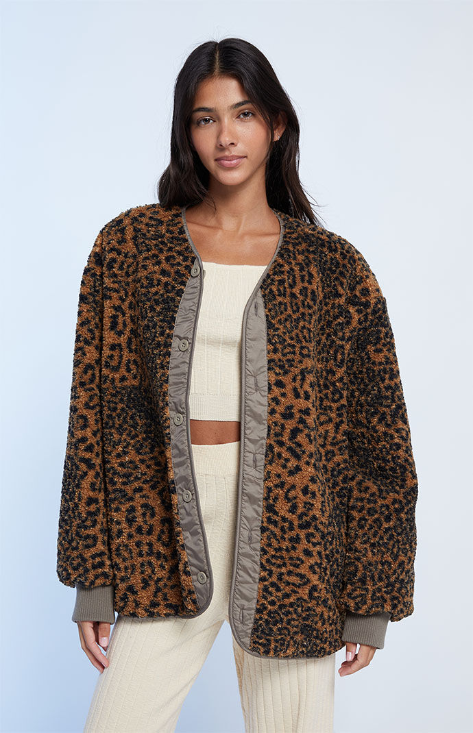 ☆【COVERNAT】☆REVERSIBLE COLLARLESS COMFYBOA JACKE.T☆ RVCA Eco Non-Negotiable Reversible Jacket | PacSun