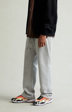 Gray Straight Leg Sweatpants image number 3