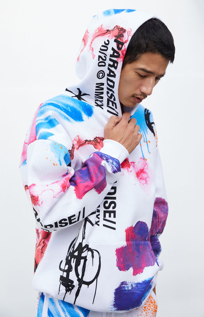 Paradise Chaos Art Hoodie