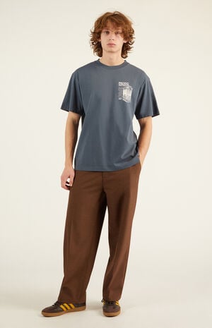 Brown Baggy Trousers image number 1