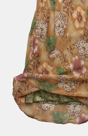 2000s Y2K Midi Floral  Dress image number 2