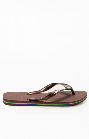 Women's Brazil Logo Flip Flop Sandals image number 1