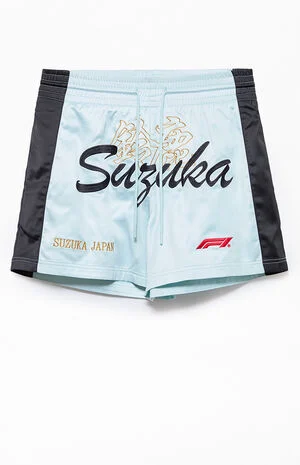 x Pacsun Suzuka Satin Shorts image number 1
