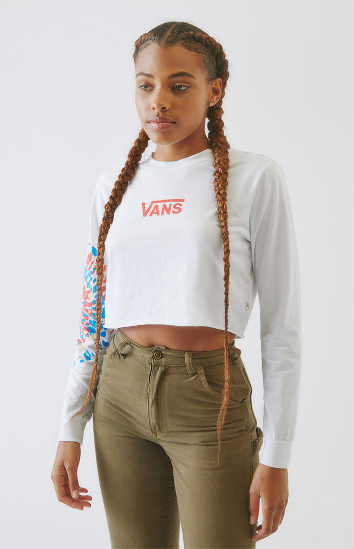 Tie-Dyed Peace Long Sleeve T-Shirt