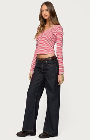 Jocelyn Striped Top image number 4