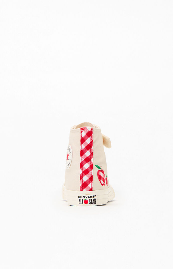 Converse Kids Chuck Taylor Apple Checkered All Star Easy On