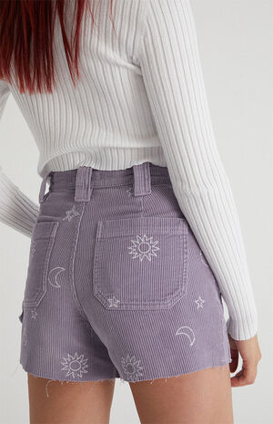 Stars Corduroy Cutoff Workwear Shorts image number 5