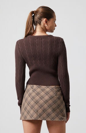 Kaila Cable Knit Sweater image number 4