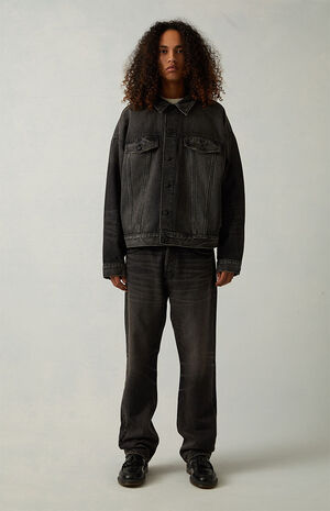 Black 5-Pocket Jeans image number 5