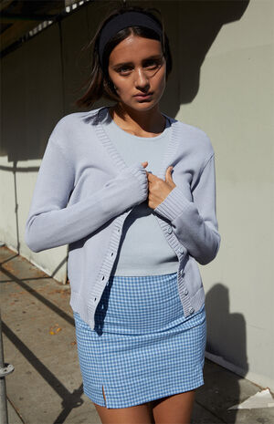 Light Blue Billie Cardigan image number 3