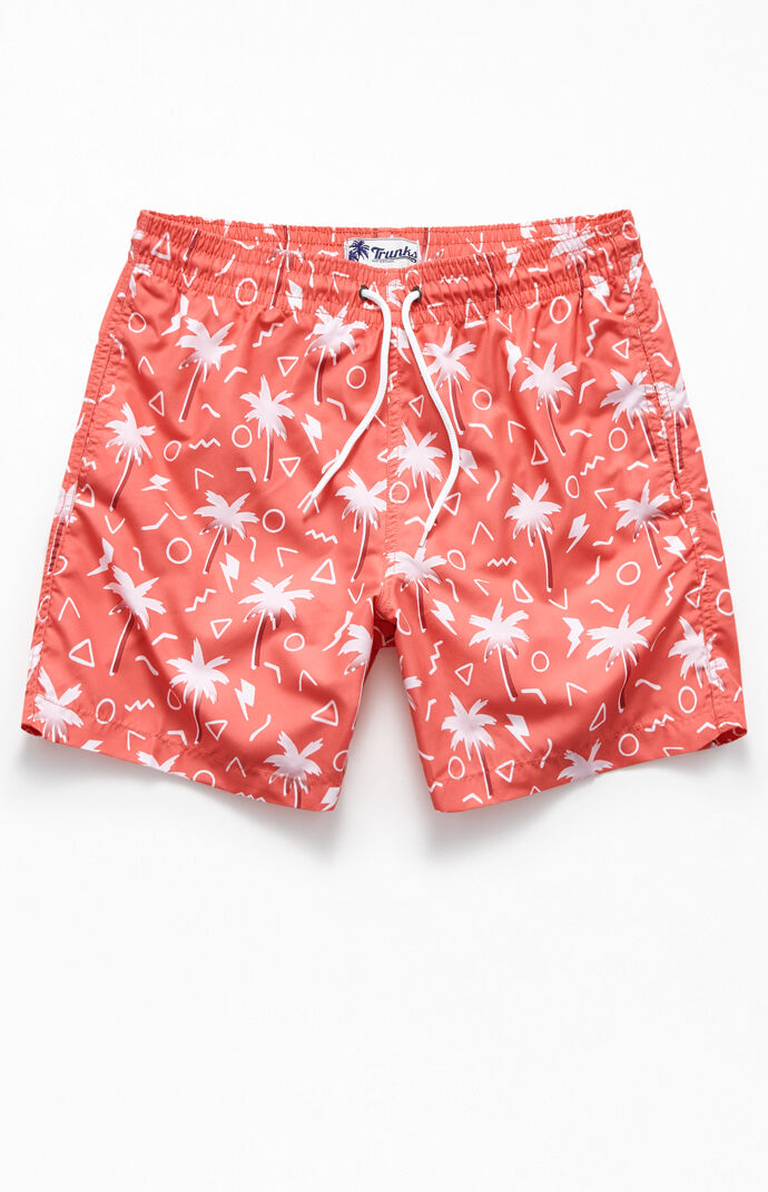 Palm Geo 16" Swim Trunks