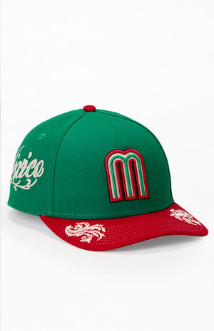 Mexico 9FORTY A-Frame Wordmark Snapback Hat image number 1