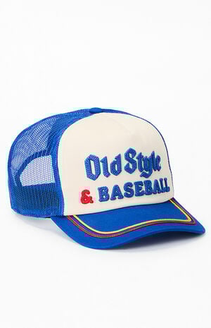 Old Style & Baseball Trucker Hat