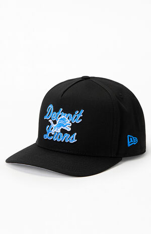 Detroit Lions 9FIFTY Chainstitch Snapback Hat image number 4