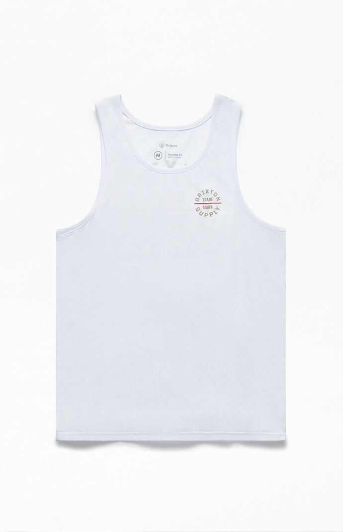 White Oath Tank Top