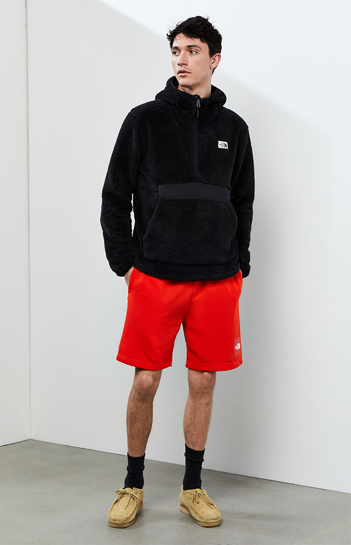 Black Campshire Fleece Hoodie