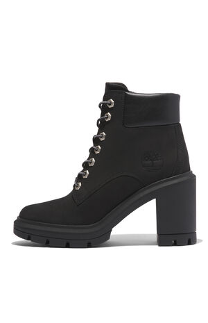 Women's Black Allington Heights Mid Lace-Up Boots image number 8