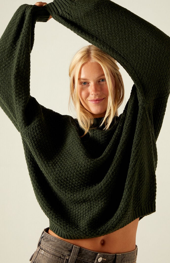 Your Favorite Wren Off-The-Shoulder Sweater