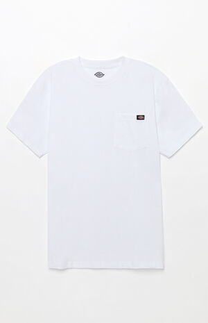White Heavyweight Pocket T-Shirt image number 1