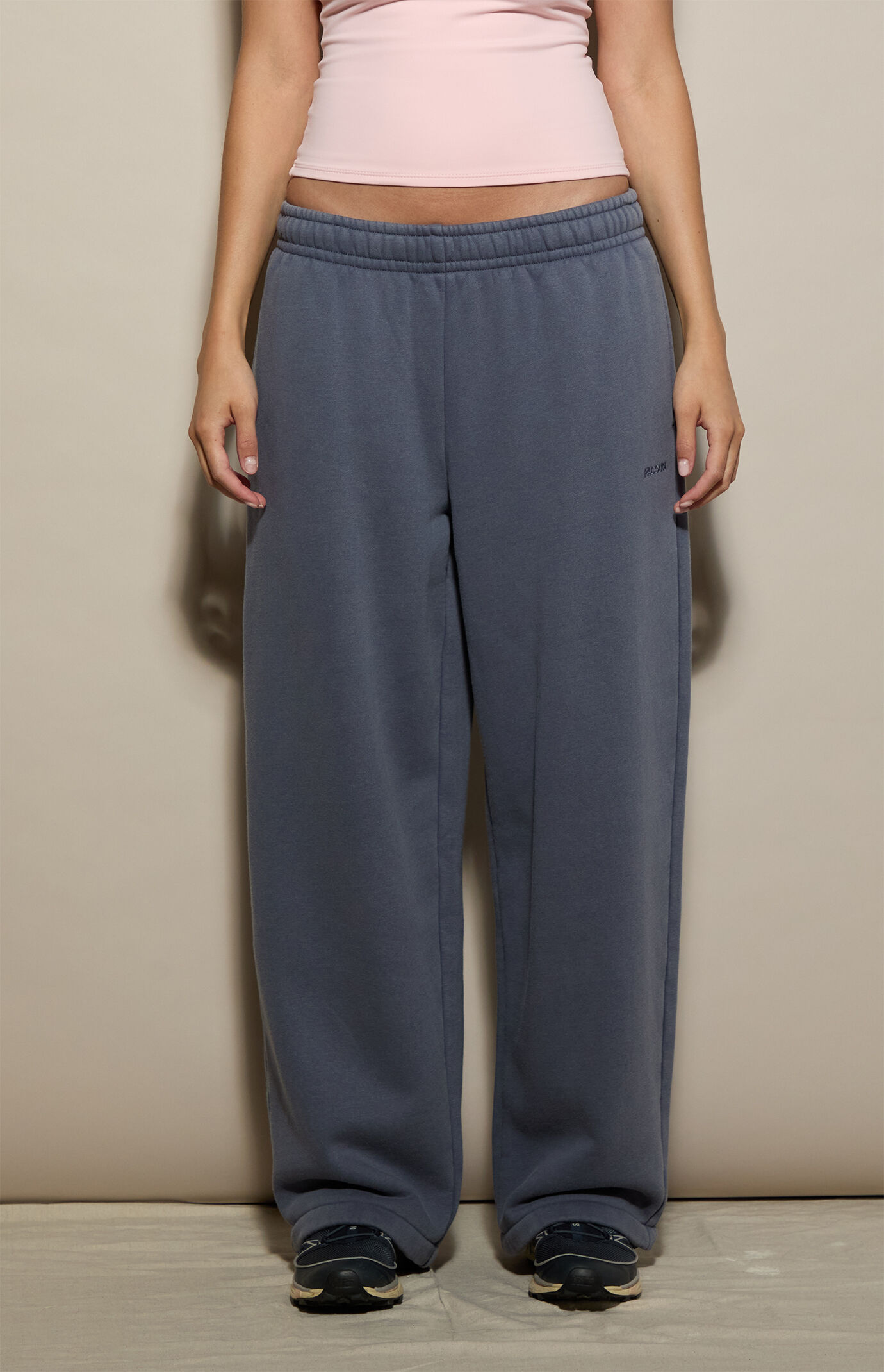 Pacsun Blue Ultra Soft Fleece Baggy Sweatpants