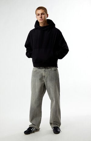 Solid Color Cropped Hoodie image number 1