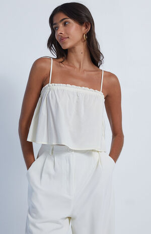 Ruffle Crop Top image number 1