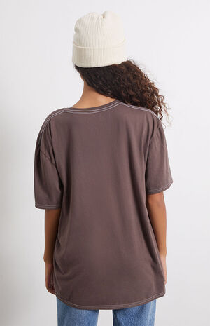 Cowboy Skeleton Oversized T-Shirt image number 4