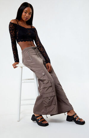 Wide Leg Baggy Pants image number 1