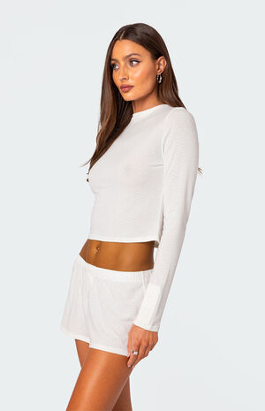 Homey Pointelle Long Sleeve image number 5