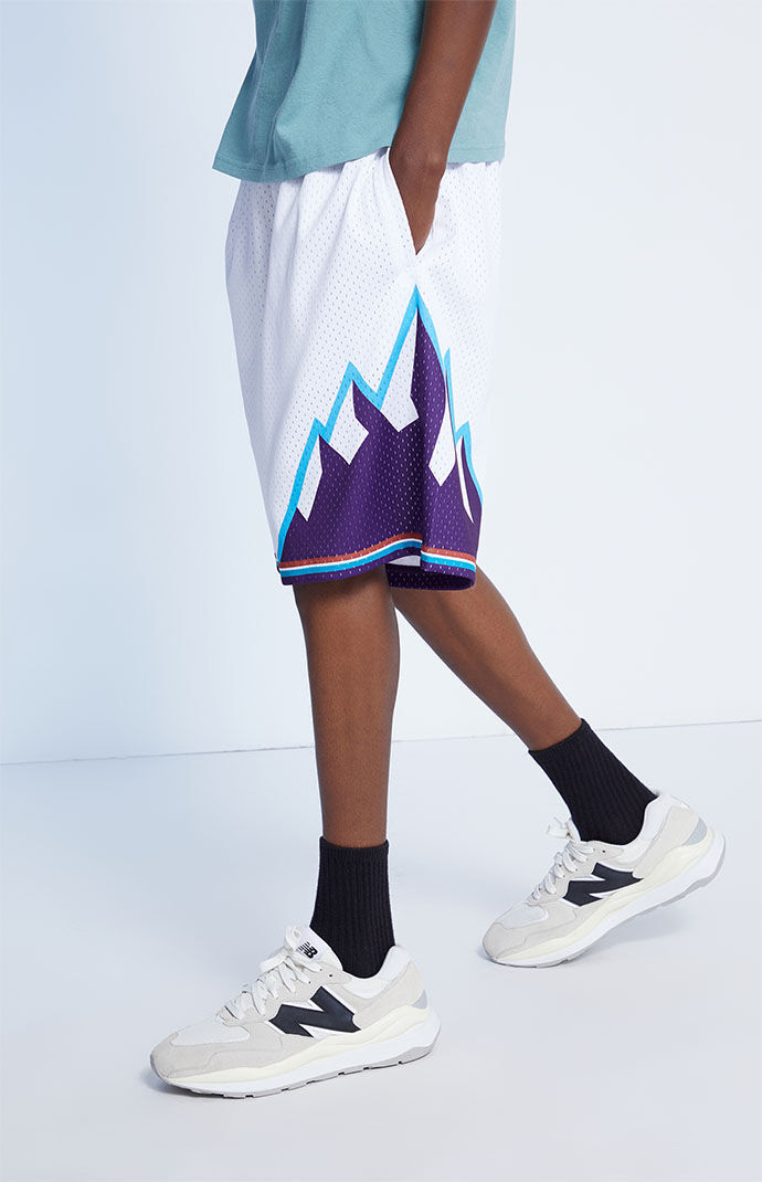 Utah jazz mitchell and ness shorts hot sale