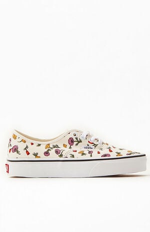 Vans - Authentic Poppy Floral Cream - Girl Shoes