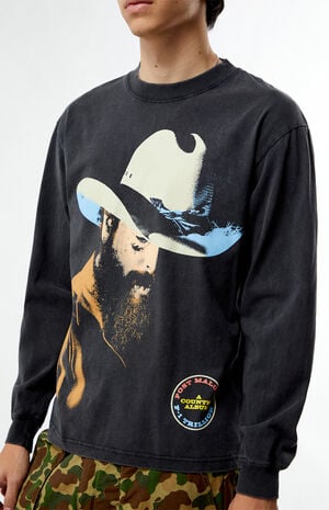 Post Malone Cowboy Long Sleeve T-Shirt image number 3