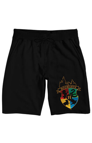 Harry Potter Hogwarts Sweat Shorts image number 1