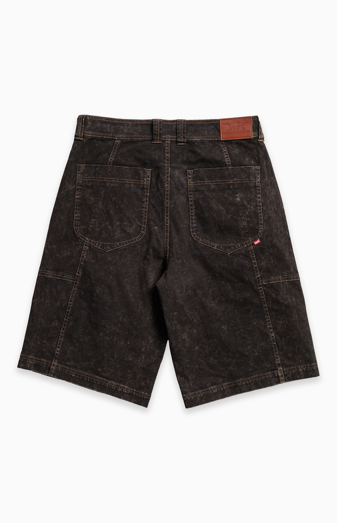 LOST Dark Khaki Hammer Denim Walkshorts