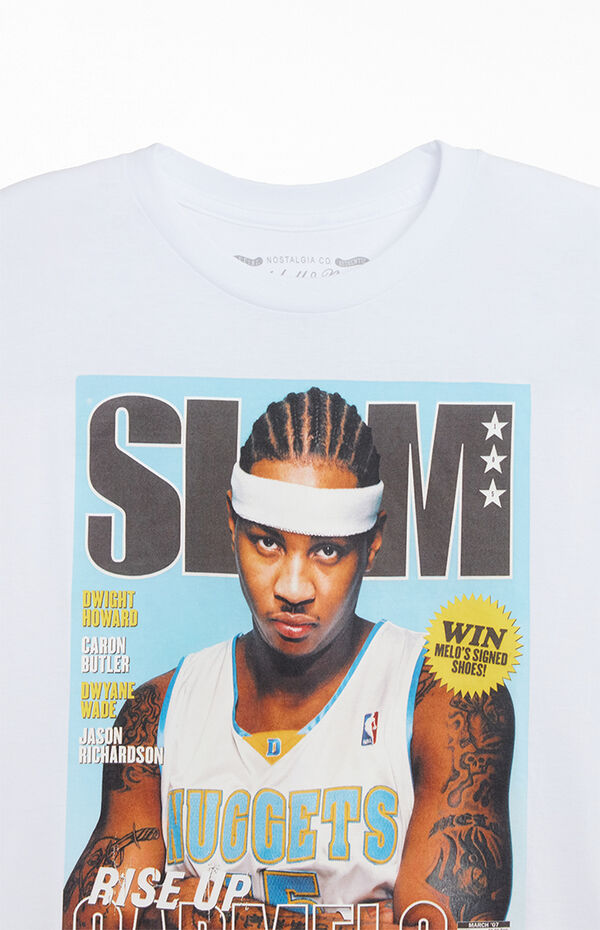 Mitchell & Ness Slam Cover Denver Nuggets Carmelo Anthony T-Shirt