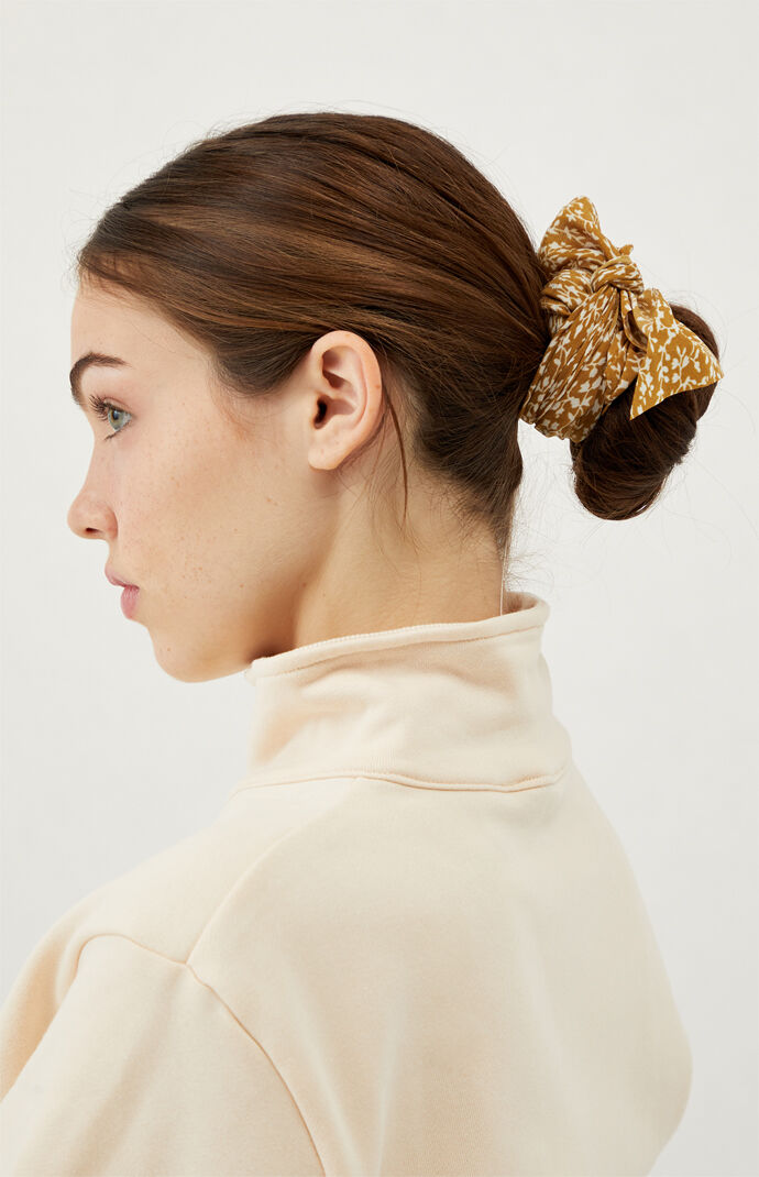 Floral Flowy Scrunchie