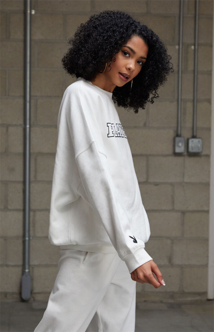 Playboy by pacsun big 2025 classic crew neck sweatshirt