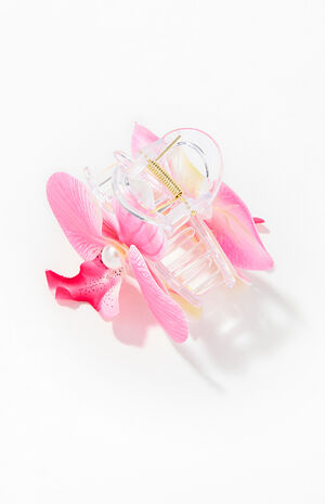 Orchid Hair Claw Clip image number 2